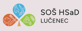 Logo SOŠ hotelových služieb a dopravy Lučenec